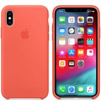 Apple Coque en silicone Apple iPhone X / Xs - Nectarine