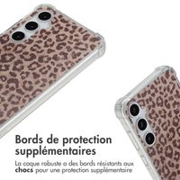 imoshion Coque Design avec cordon Samsung Galaxy A55 - Leopard Mood