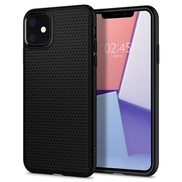 Spigen Coque Liquid Air™ Apple iPhone 11 - Noir