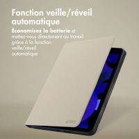 Accezz Coque tablette Classic Apple iPad 11 (2025) 11 pouces A16 / iPad 10 (2022) 10.9 pouces - Greige