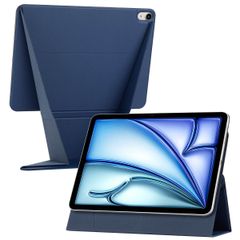Accezz High Stand tablet case Apple iPad Air 11 pouces (2026) M4 / (2025) M3 / (2024) M2 / Air 5 (2022) / Air 4 (2020) - Bleu foncé