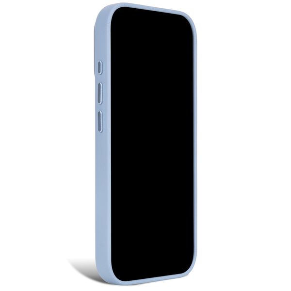 Decoded Coque en cuir MagSafe Apple iPhone 18 Pro Max / 17 Pro Max - Sky Blue