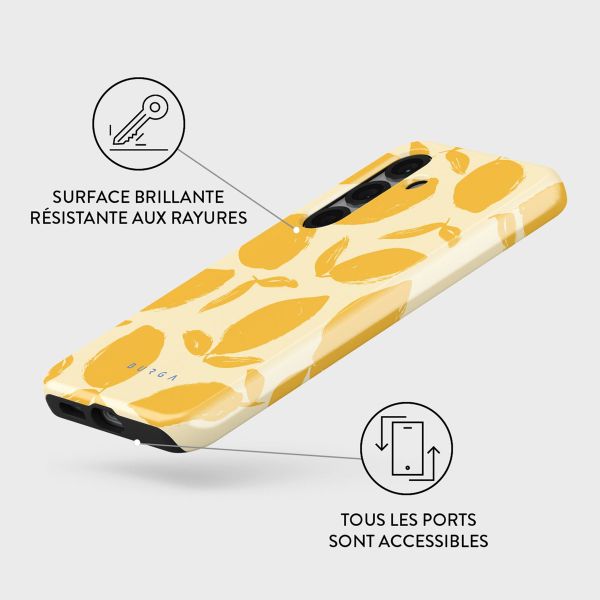 Burga Coque arrière Tough Samsung Galaxy S25 - Lemon Tart