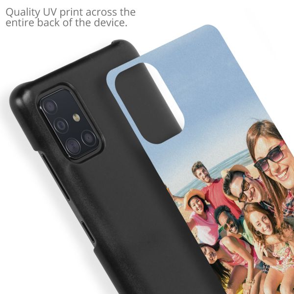 Concevez votre propre coque rigide Samsung Galaxy A51 - Noir