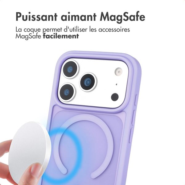 imoshion Coque Color Guard avec MagSafe Apple iPhone 17 Pro Max - Lilas
