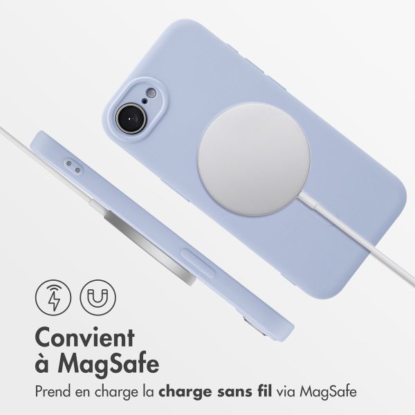 imoshion Coque Couleur avec MagSafe Apple iPhone 17e / 16e - Lila
