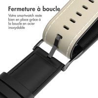 imoshion Bracelet Classic en cuir Apple Watch | 38/40/41/42 mm - Noir