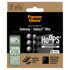 PanzerGlass Protection Caméra Hoops Optic Rings Samsung Galaxy S25 Ultra - Transparent
