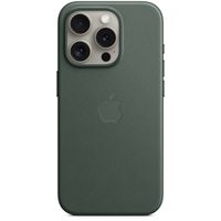 Apple Coque FineWoven MagSafe Apple iPhone 15 Pro - Evergreen