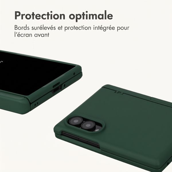 imoshion Color Backcover avec support Samsung Galaxy Z Fold 8 - Vert foncé