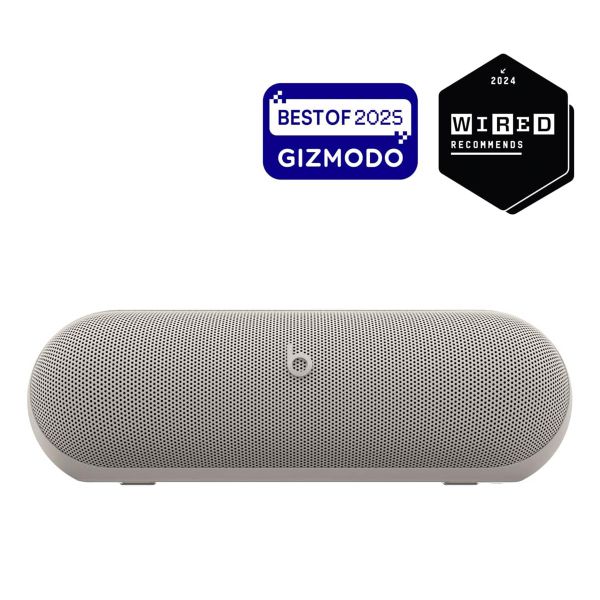 Beats Enceinte Bluetooth sans fil Pill x Kim Kardashian - Light Gray