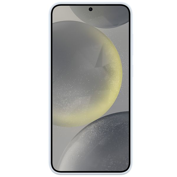 Samsung Coque arrière originale Standing Grip Samsung Galaxy S24 Plus - Light Blue