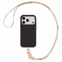 Selencia Sleek Chain (cordon court 115 cm) - Gold