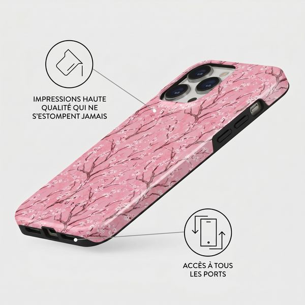 Burga Coque Tough MagSafe Apple iPhone 13 Pro - Sakura