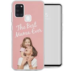 Concevez votre propre coque transparente Samsung Galaxy A21s - Transparent