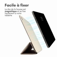 imoshion Magnetic etui de téléphone portefeuille Apple iPad Air 11 pouces (2026) M4 / (2025) M3 / (2024) M2 / Air 5 (2022) / Air 4 (2020) - Beige