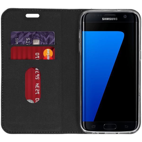 Concevez votre propre housse portefeuille Samsung Galaxy S7 - Blanc