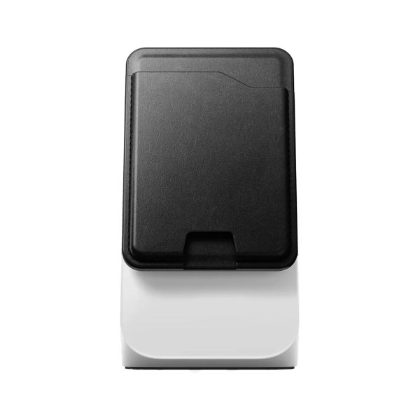 Nomad Horween Portefeuille Mag en cuir avec Apple Find My Tracking - Black
