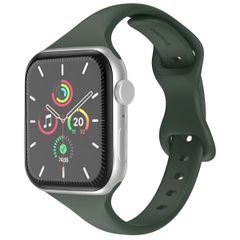 imoshion Bracelet slim en silicone Apple Watch | 38/40/41/42 mm - Olive Green