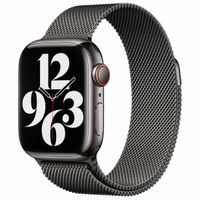 Apple Bracelet à boucle Milanais Apple Watch | 44/45/46/49 mm - Graphite