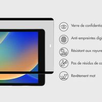 Accezz Protecteur d'écran de confidentialité magnétique Apple iPad 9 (2021) 10.2 pouces / iPad 8 (2020) 10.2 pouces / iPad 7 (2019) 10.2 pouces / Air 3 (2019) / Pro 10.5 (2017)