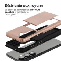 imoshion Coque arrière avec porte-cartes Samsung Galaxy S26 Plus - Rose Gold