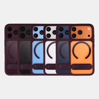 Accezz Coque arrière Hold avec MagSafe Apple iPhone 18 Pro / 17 Pro - Dark Cherry