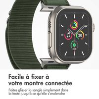 imoshion Bracelet en nylon Alpine Apple Watch | 38/40/41/42 mm - Vert