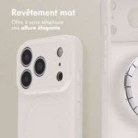imoshion Coque Couleur avec MagSafe Apple iPhone 18 Pro Max / 17 Pro Max - Beige