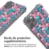imoshion Coque Design avec cordon Apple iPhone 11 Pro - Jellyfish Watercolor