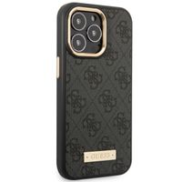 Guess Coque 4G Logo Monogram MagSafe Apple iPhone 14 Pro Max - Noir