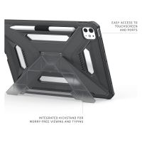 UAG Coque arrière Scout Plus avec support Scout Apple iPad Pro 11 (2025) M5 / (2024) M4 - Ash