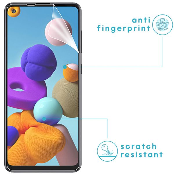 imoshion Protection d'écran Film 3pack Samsung Galaxy A21s