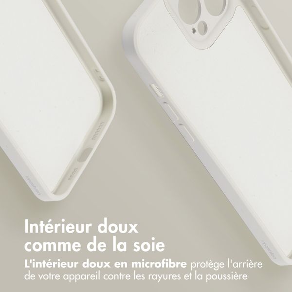 imoshion Coque Couleur avec MagSafe Apple iPhone 13 Pro Max - Beige