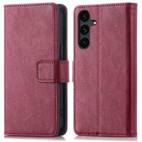 imoshion Étui de télephone portefeuille de luxe Samsung Galaxy S25 FE - Bordeaux