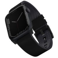 Uniq Bracelet Straden étanche en cuir Apple Watch | 44/45/46/49 mm - Midnight