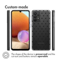 imoshion Coque Design Samsung Galaxy A33 - Hearts All Over Black