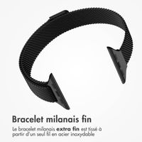 imoshion Bracelet slim Milanese Apple Watch | 38/40/41/42 mm - Noir
