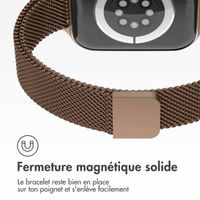 imoshion Bracelet slim Milanese Apple Watch | 38/40/41/42 mm - Marron