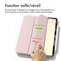 imoshion Magnetic etui de téléphone portefeuille Apple iPad Pro 11 (2022 / 2021 / 2020 / 2018) - Rose