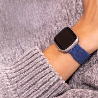 imoshion Bracelet nylon tissé Apple Watch | 44/45/46/49 mm - Bleu foncé