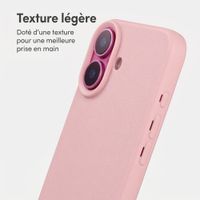 imoshion Coque arrière Texture Apple iPhone 16 - Rose