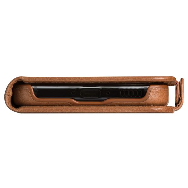 dbramante1928 Étui de télephone portefeuille Lynge Samsung Galaxy S25 Plus - Marron