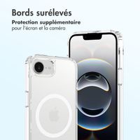 Accezz Coque arrière Xtreme Impact avec MagSafe Apple iPhone 17e / 16e - Transparent