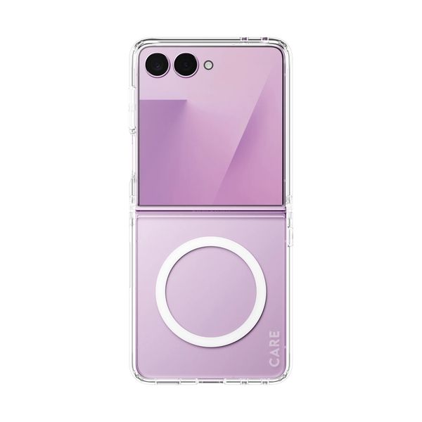 CARE by PanzerGlass Coque Urban Combat Samsung Galaxy Z Flip 8 / Flip 7 - Transparent