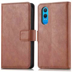 imoshion Étui de télephone portefeuille de luxe OnePlus Nord CE 4 Lite 5G - Marron