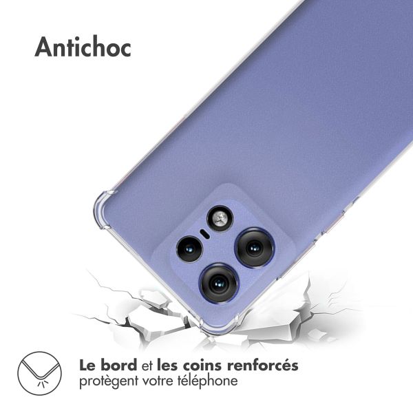 imoshion Shockproof Case Motorola Edge 50 Pro - Transparent