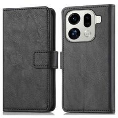 imoshion Étui de télephone portefeuille de luxe Oppo Find X9 Pro - Noir
