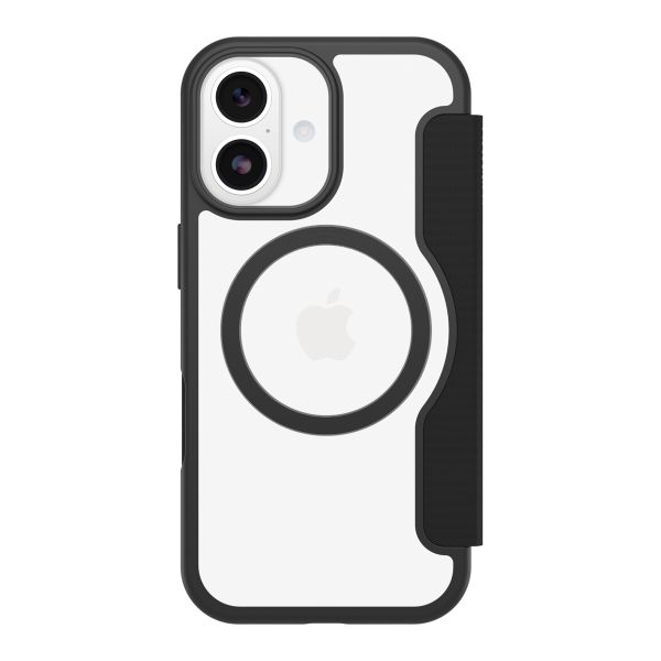 OtterBox Coque Folio React Apple iPhone 17 - Clear / Black