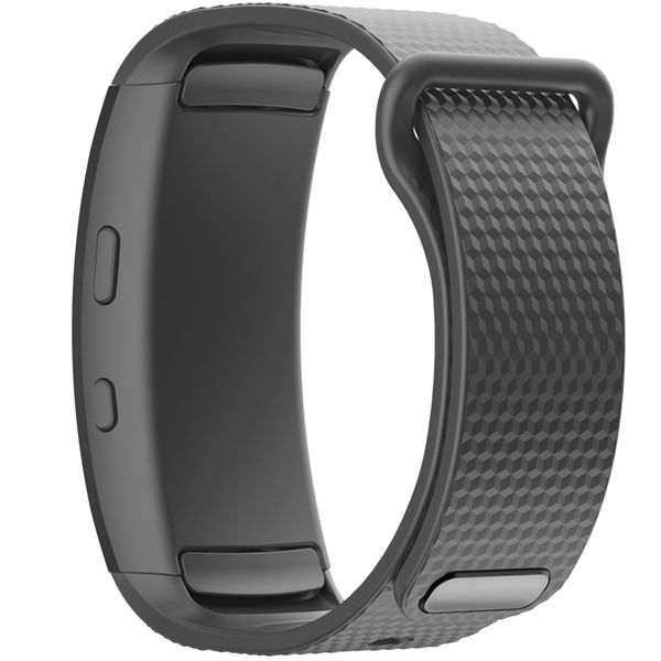 imoshion Bracelet sport en silicone Samsung Gear Fit 2 / 2 Pro - Gris